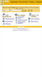 Mobile Screenshot of libinfosource.cameron.edu