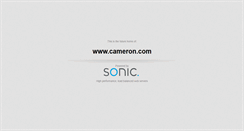 Desktop Screenshot of cameron.com